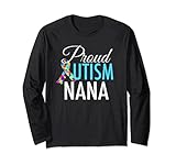 Una bonita cinta de conciencia sobre el autismo para una abuela que va por la abuela con sus nietos