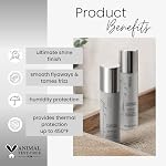 Kenra Platinum Silkening Heat Crème | Brilliant Shine Thermal Styler | Reduces Hot Tool Passes by 50% | Prevents Breakage & Improve Manageability | Heat Protectant | All Hair Types | 3.4 fl. Oz - Image 2