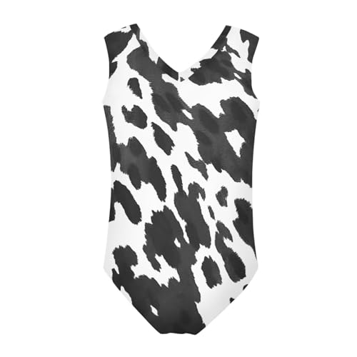 Image of Cartoon Pattern Kids Girls Bathing Suits One Piece Swimsuit Soft & Quick Dry, 5-14Years