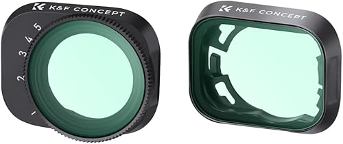 Filtro ND ND2-ND32 (1-5Stop) + filtro MCUV compatible con DJI Mini 3/DJI Mini 3 Pro, con revestimiento múltiple