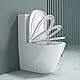 doporro Design Stand WC Toilette bodenstehend Tiefspüler mit Silent-Close spülrandlose Toilette spülrandloses WC Aachen179T