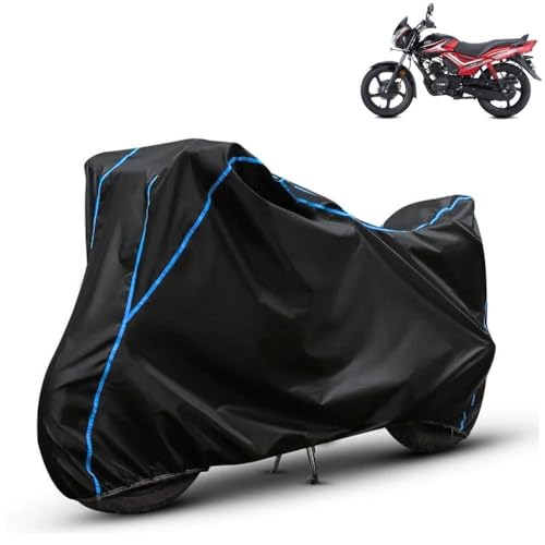 Image of Kerwa Waterproof Bike Cover Compatible with TVS Star City Plus | Dust Proof, UV-Resistant, All-Weather Protection Bike Body Cover, Windproof Elastic Bottom