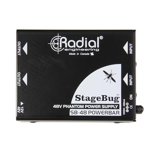 Radial StageBug SB-48 Phantom Power Supply