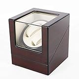 👍 【WEIT KOMPATIBEL】Unabhängig von der Größe der Frauen oder der Übergröße der Männer kann die automatische Uhrenbeweger-Box die Uhr halten. Ein breites Fenster kann Ihr Handgelenk zeigen. Vermeiden Sie Staub und Feuchtigkeit als Aufbewahrungsvitrine.