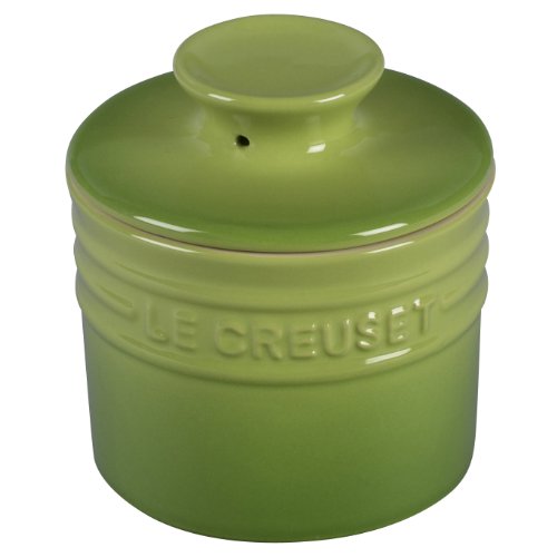 Le Creuset Stoneware Butter Crock, 6-Ounce, Palm