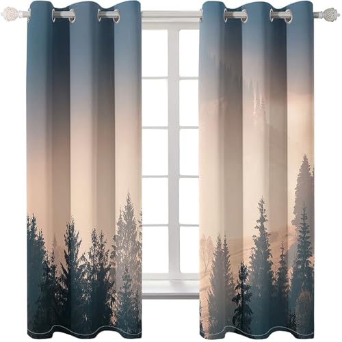 Barras de Cortina Salon Madera Marca Homxi