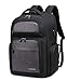 TUDEQU 17.3” Laptop Backpack, TSA Travel Computer Bag with Wet Pocket, Extra Large Computer Bag College School Laptop Book Bags for Students, Office, Men & Women, Black