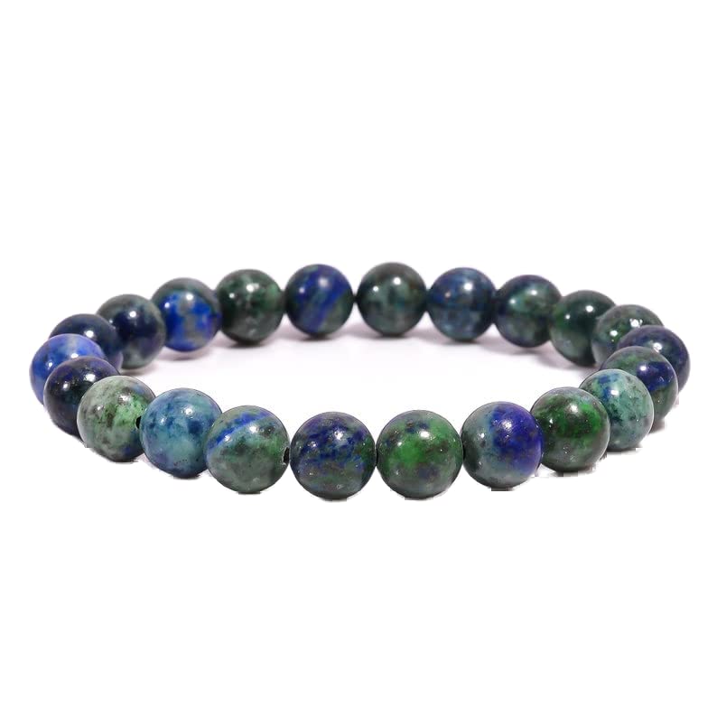 Bracelet azurite élastique pour retrouver calme et clarté d'esprit