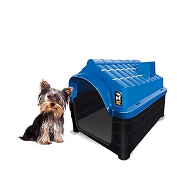 Casa para Cachorros Plástica Rinopet N2 Cor:azul