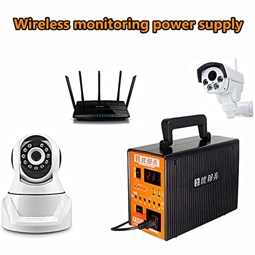 EWYI Portable Power Station, 50400mAH Solar Generator 150W Household Emergency Backup Lithium Battery Power Supply for Outdoor Camping, Power Outage, Emergency LED Flashl - Image 5