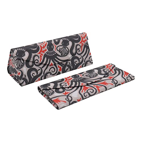 Image of Real Sic Glasses Case for Men and Women - Magnetic Folding Hard Shell Sunglass Holder - Inspired by Adorable Animals