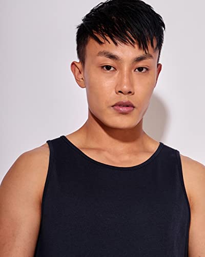 Image of Bewakoof Men's Solid 100% Cotton Vest- Regular Fit, Round Neck, Sleeveless
