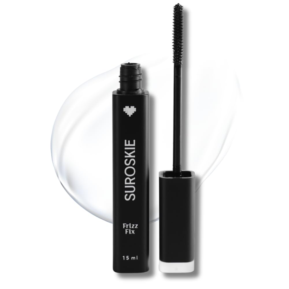 Suroskie Frizz Fix Hair Finishing Stick 15ml | With Biotin, Almond & Jojoba Oil | Wax Stick Wand For Flyaways & Baby Hair | Non-Greasy, Non-Sticky Styling Gel | Hair Setting Fixer for All Hair Types-image-33