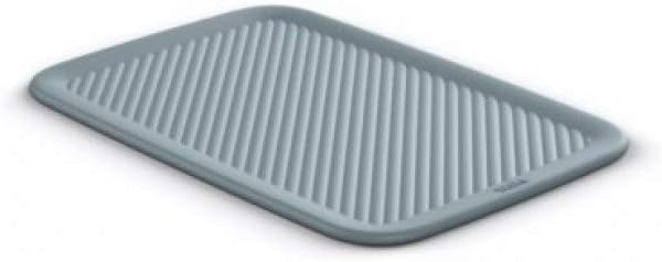 Plastic Storage Basket Lid Baobab | Compatible with 5L Storage Boxes | Stable Design, Secure Stacking | BPA-Free Recycled Plastic | 18.7x27.8x0.7 cm, Blue
