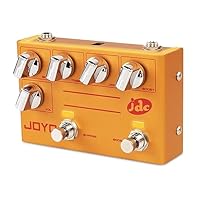 Dual channels: Overdrive and boost, while setting 5 independent high-precision tone control knobs, switch flexibly from clean, rich overdrive tones to wild overtones. Signed and certified by José de Castro, a Grammy Award winner, this signature pedal...