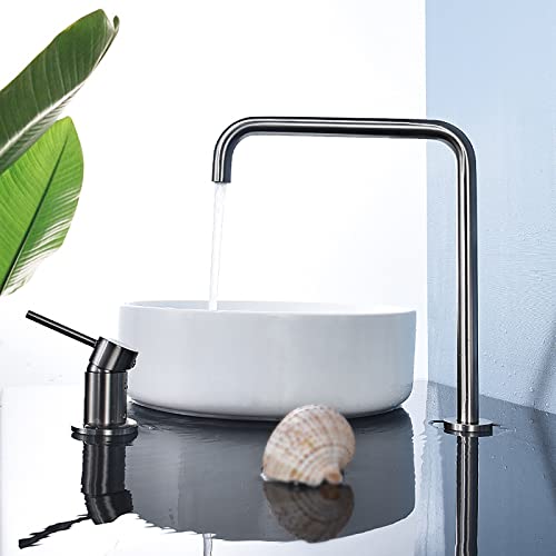 Mitigeur de lavabo robinet de salle de bain sortie d'eau rotative 360 - 3