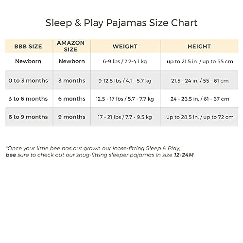 Image of Burt's Bees Baby unisex-baby Sleep & Play, Organic One-piece Romper-jumpsuit Pj, Zip Front Footed Pajama