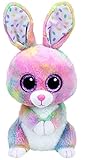 Beanie Boo's TY 37092 37092-Beanie Boo\'s Bubby Hase mit Glitzeraugen, 24 cm, Mehrfarbig