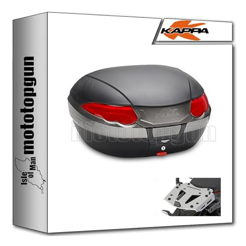 Kappa K56N top case avec support Moto Guzzi V85 TT pour vos road trips