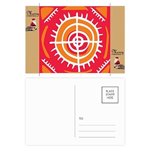 Carte postale Père Noël et totems du Mexique pour sublimer vos voeux de Noël
