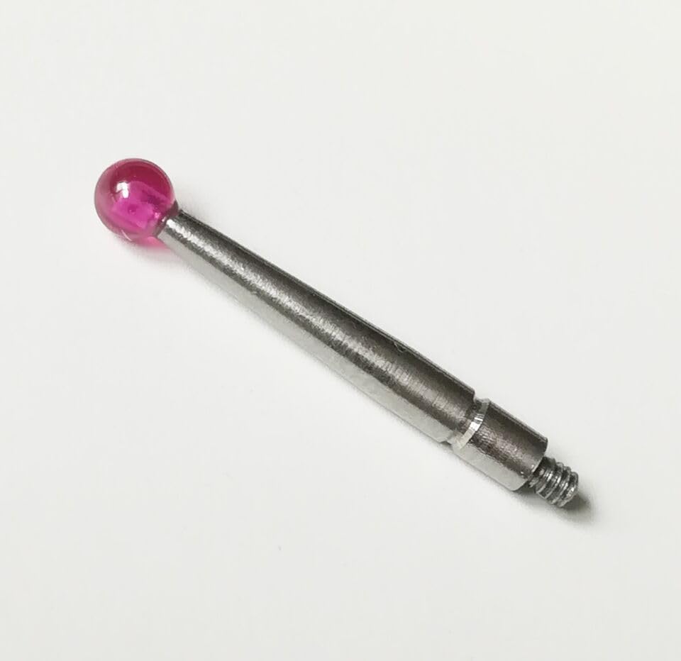 Contact Points for Dial Test Indicator 3mm Ruby Ball Tip M1.6 Fits Mitutotyo