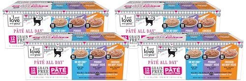 Image of I AND LOVE AND YOU, Cat Food Variety, 3 Ounce (Pack of 48)