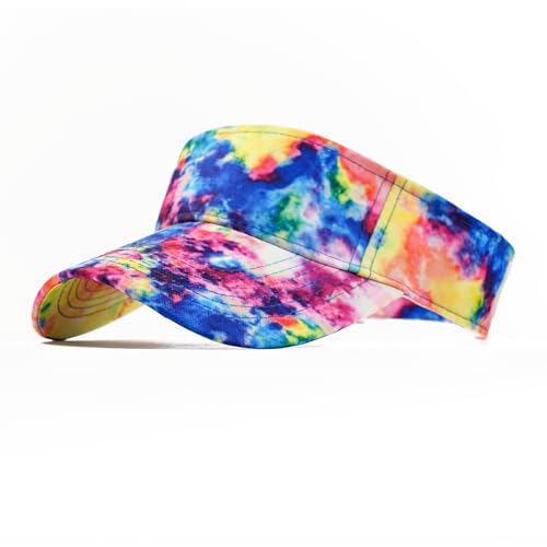 Image of ANDICEQY Sport Sun Visor Hats Adjustable Empty Top Baseball Cap Cotton Ball Caps for Women and Men