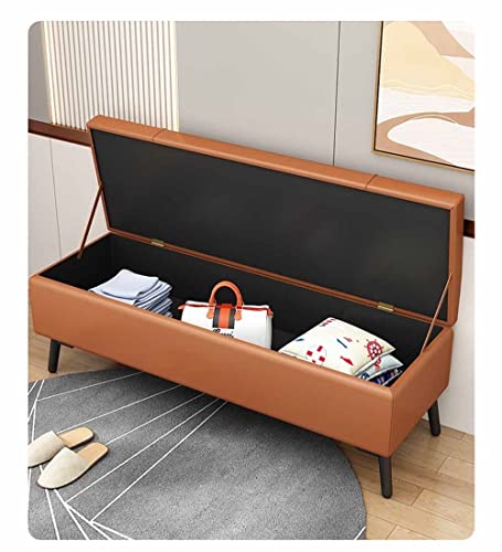 Repose-pieds pouf coffre de rangement pour ranger les jouets et libérer l'espace