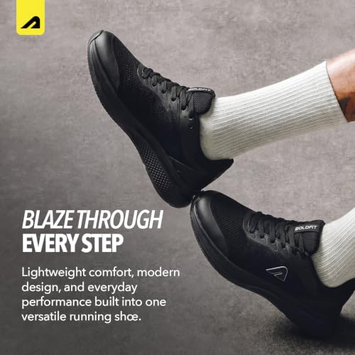 Image of Boldfit Running Shoes for Man Soft Sole Sports Shoes for Men Running Light Weight Shoe for Men Sports Anti Slip Gym Shoe for Man