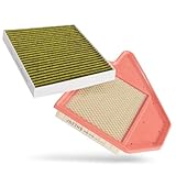 68042866AB+04861737AA Engine & Cabin Air Filter Fit for CHRYSLER 3.6L V6 Grand Caravan 2024, TOWN &