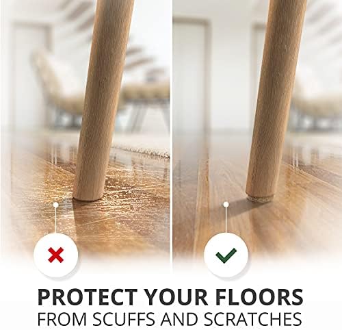 Felt Pads X-PROTECTOR - Giant 235 Pack Premium Furniture Pads. Huge Quantity Felt Furniture Pads Wood Floor Protectors for Furniture Feet – Best Hardwood Floor Protectors. Protect Your Wood Floors! - 2