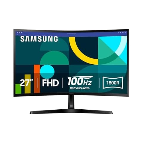 SAMSUNG 27" Essential S3 Curved Monitor Cover