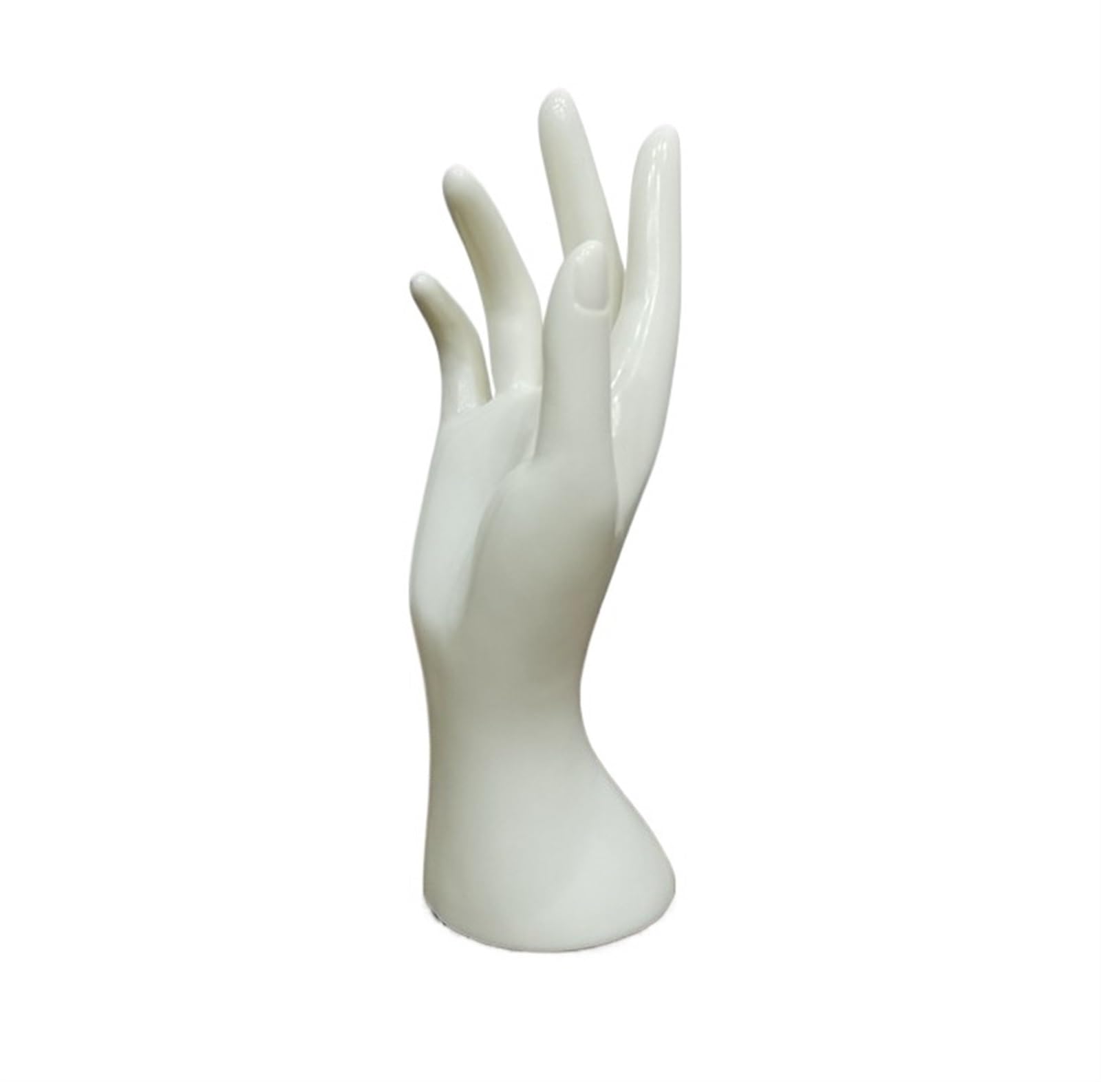 AZHKJKZH Jewelry Display Stand Women's Hand Mannequin Jewelry Bracelet Ring Glove Display Storage Rack Storage(White)