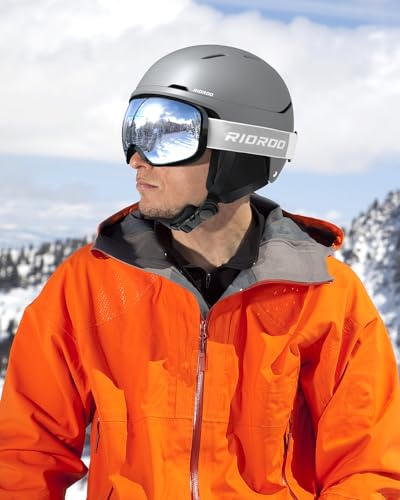 Image of Ski Helmet for Women Men, Safety Certified Snowboard Helmet with Shockproof ABS Hard Shell for Adults & Youth