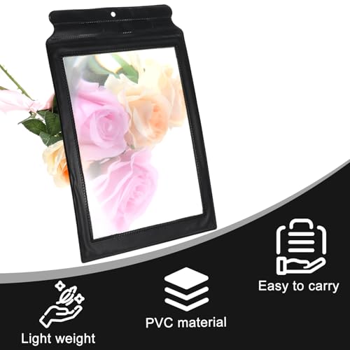 Wanmu 5X Full Page Magnifying Glass for Reading, Bendable Handheld Magnifying Glass, 8.8x6.3 Inch Perfect Visual Perfect Magnifier Perfect for Small Prints, Aging Eyes, Low Vision, and Seniors