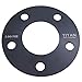 5mm 4x100 Hubcentric Wheel Spacers - Fits Mazda Miata Fits Scion xA xB Fits Toyota MR2 Celica - 5mm, 4x100, 54.1mm Hub, Set of 4 - Black