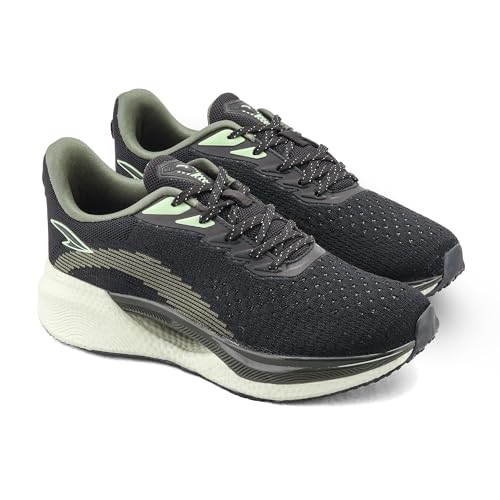 Image of ASIAN Titan-10 Men's Running Sports Shoes with Lightweight, Memory Foam Comfort | Knit Mesh, Arch Support Midsole and High-Grip Outsole for Daily Runs