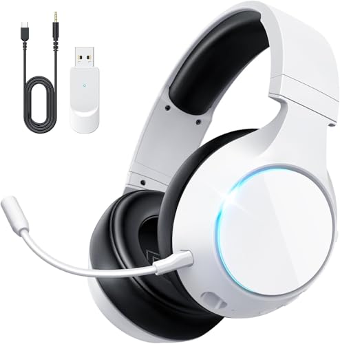 YPBDAN ゲーミングヘッドセット ワイヤレス 2.4G/Bluetooth5.3/有線 3WAY接続 無線...