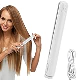 Lockenstab | 2 in 1 Glätteisen und Lockenstab, Glätteisen und für Wellen, Zubehör für kurze und lange Haare