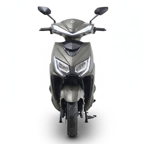 Image of Ryoto Electric Scooter Non RTO Lithium-ion, Top Speed: Approx. 25-30 km /h, Range (Mileage): Approx. 70-90 km per Charge, Waterproof Electrical Bike Scooty (Grey)