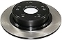 DuraGo BR90052002 Rear Solid Disc Premium Electrophoretic Brake Rotor