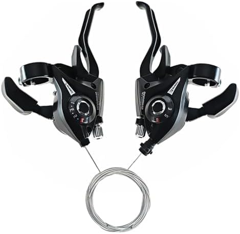 Bike Derailleur, Mountain Bicycle Rear Derailleur, 1 Pair Triple 3X7/8