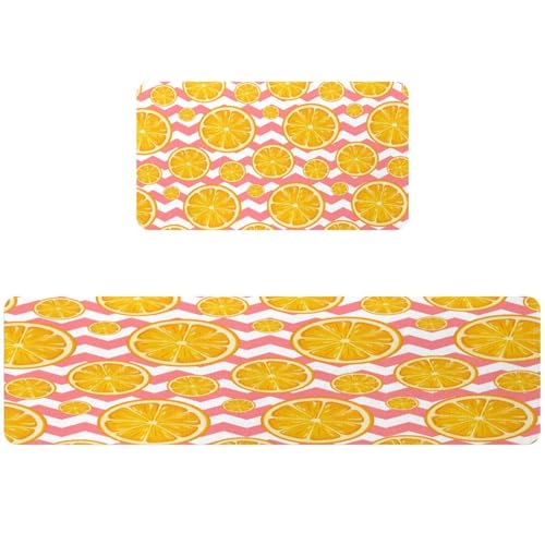 Alfombrillas de cocina VAPOKF de diseño exclusivo de naranjas 2