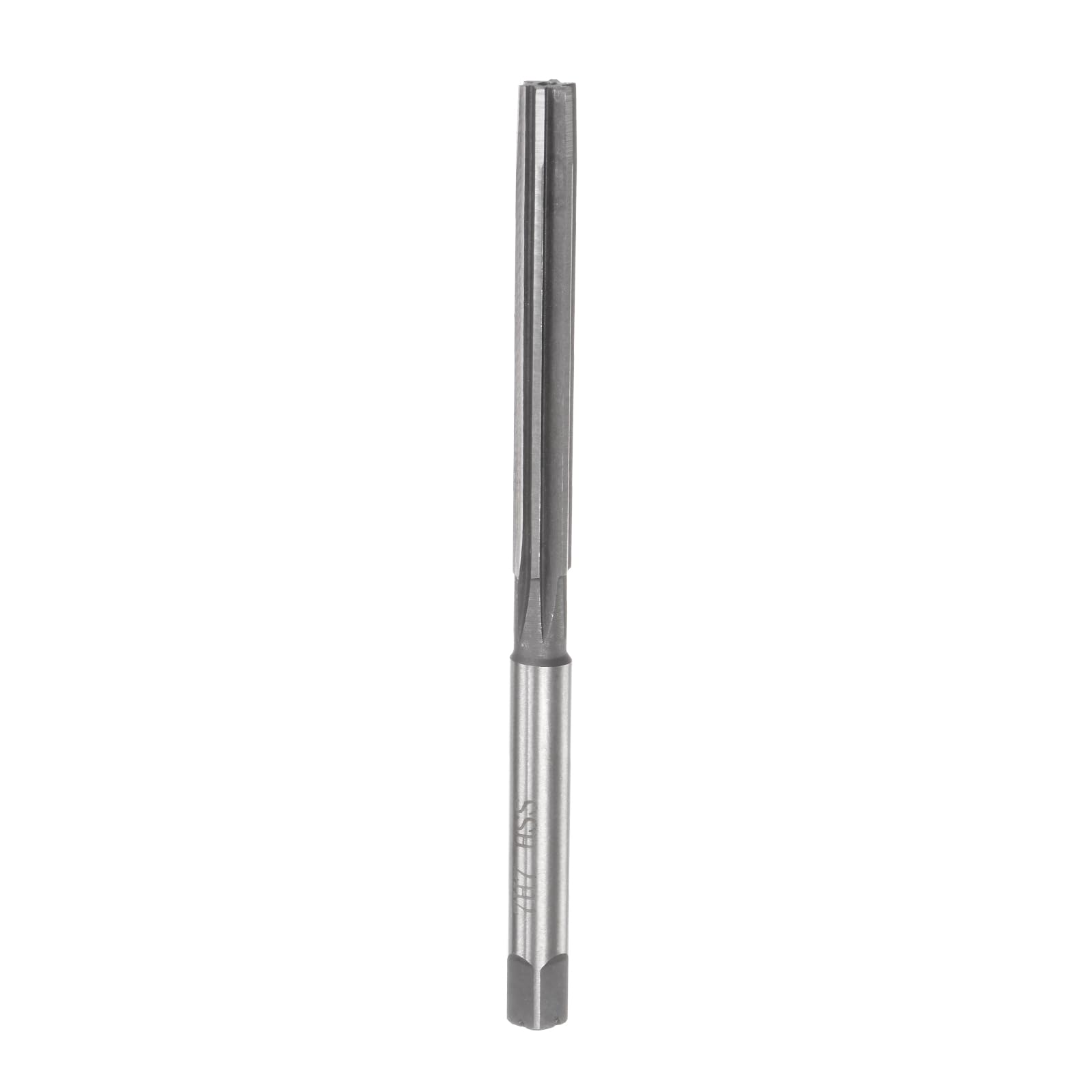QUARKZMAN Rozwiertak ręczny, 7 mm, H7, metryczny rozwiertak, wiertło do metalu, drewna, prosty rowek, stal szybkotnąca (HSS)