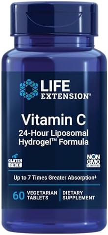 Life Extension Vitamin C 24-Hour Liposomal Hydrogel™ Formula, abs...