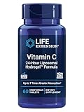 Life Extension Vitamin C 24-Hour Liposomal Hydrogel™ Formula, absorbs Better Than Standard Vitamin C, up to 24 Hours, get The Most Out of Your Vitamin C, Gluten-Free, Non-GMO, Vegetarian, 60 Tablets