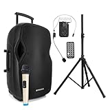 ✅ Que ce soit lors d'un cours de zumba à la salle de sport ou lors d'une fête à la plage, le Pronomic MOVE garantit un son grandiose et une mobilité maximale! Support PIED inclus pour une meilleur diffusion du son !