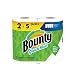 Bounty Quick-Size Paper Towels, 2 Family Rolls, White, Prime Pantry
