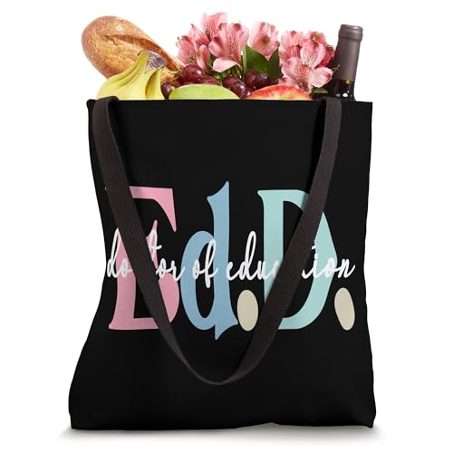 Bolsa Tote Doctor Of Education Appreciation Graduate EdD miniatura 4
