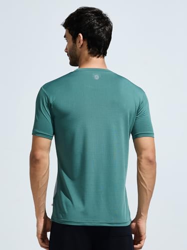 Image of Mens Stylish Supersoft Cut and Sew Breathable T-Shirt with HD Chest Print | Sports Tshirt for Men| Lightweight Men's T-Shirt| Men Tshirt